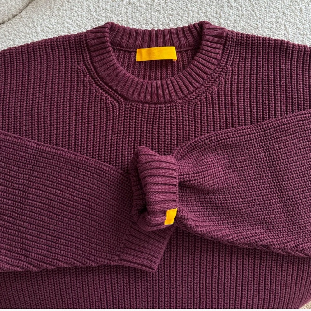 Chunky Bordeaux Sweater